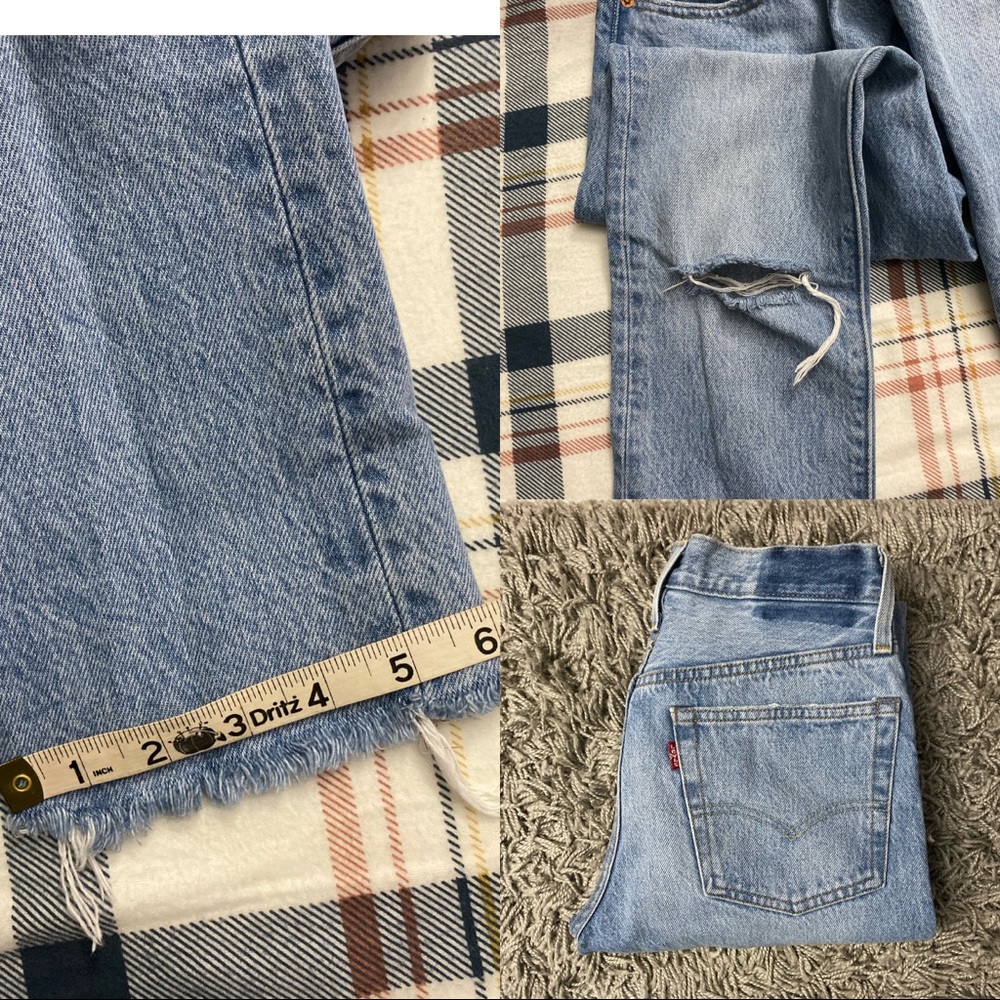Levi’s 501 High Rise Skinny Jeans Size 24 - Picture 7 of 7
